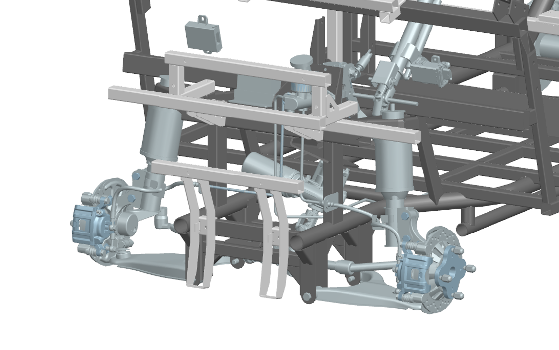 Suspension arm and knuckle